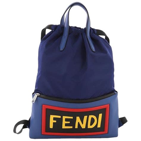 fendi drawstring backpack|fendi clothing australia.